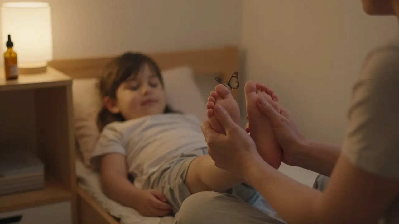 Relaxační masáž pro děti: Bezpečné a účinné postupy pro klid a spánek