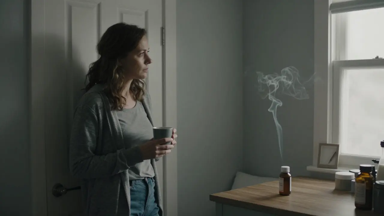 Matka si uvědomuje, co nesmí pít a užívat při kojení.