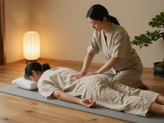 Vše, co potřebujete vědět o masáži Shiatsu: původ, účinky a jak ji zkusit