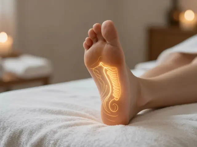 Reflexní masáž při hemoroidích: Kde tlačit a jak ulevit bolesti