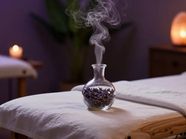 Aromaterapeutická masáž při stresu: Jak éterické oleje uvolní napětí a obnoví klid