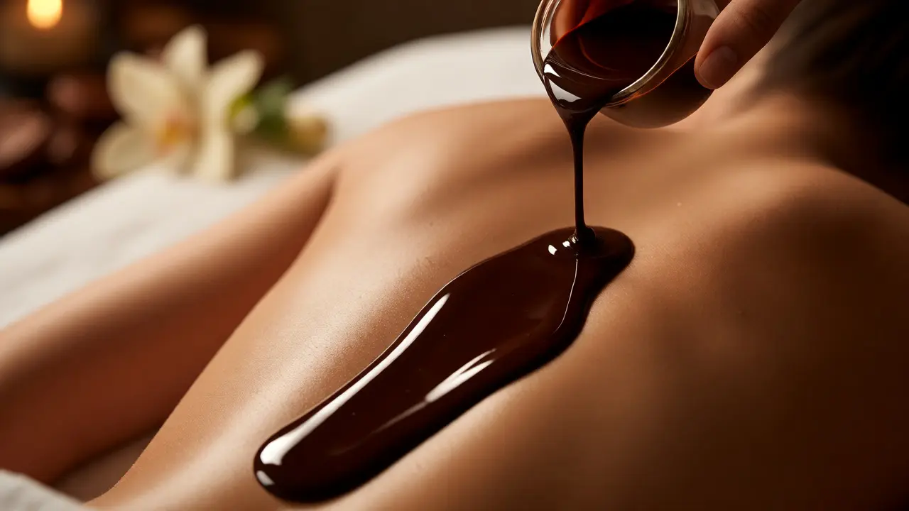 Čokoládová masáž: Průvodce relaxací a péčí o pleť
